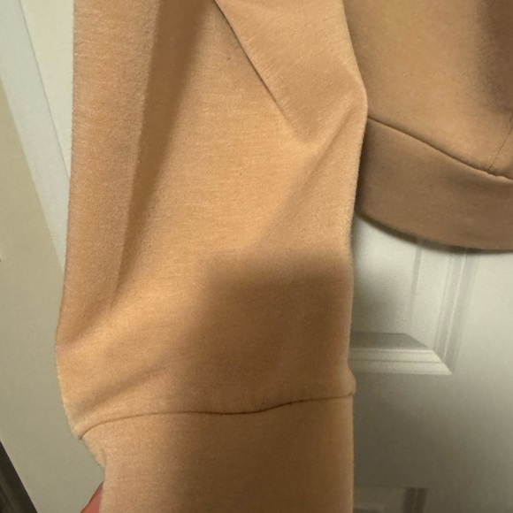 SPANX Tan Quarter-Zip Sweatshirt - Picture 7 of 8